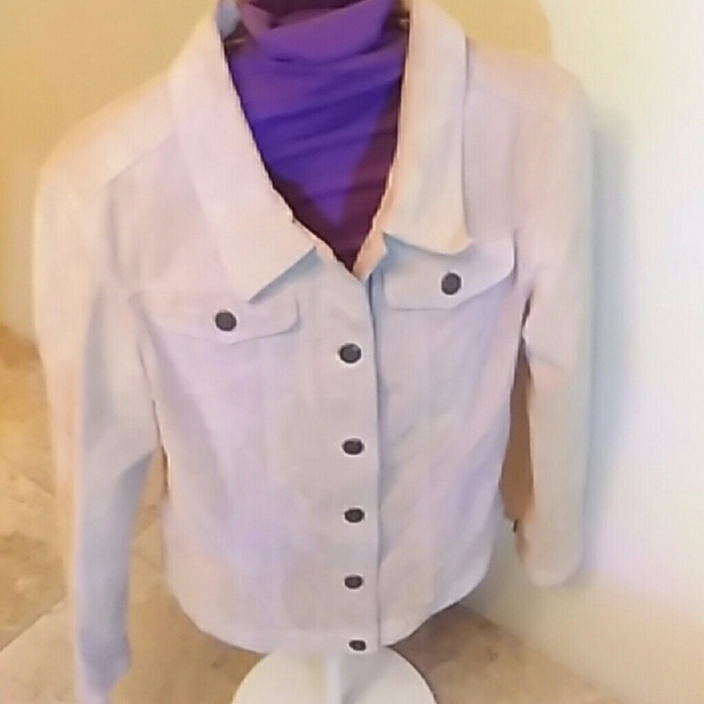 For Joseph Button up Suede Jacket